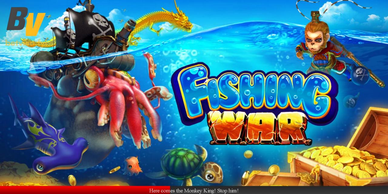 Fishing War là một siêu phẩm săn cá hấp dẫn được SG phát hành